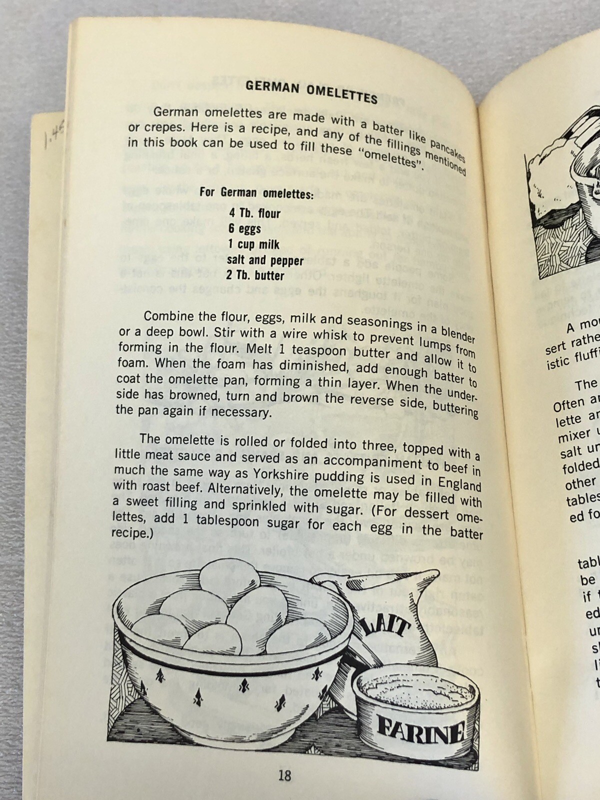 Lot of 2 Vintage 1970s Irena Chalmers Cookbooks: Omelette Originals & Soups