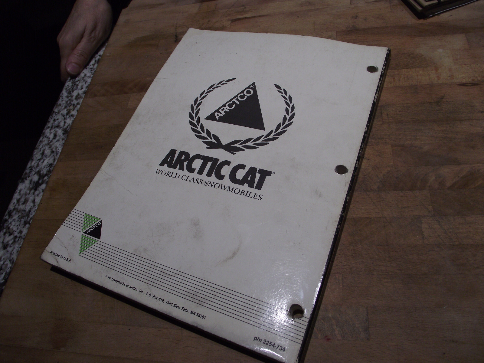 1992 ARCTIC CAT WILDCAT MOUNTAIN CAT 2254-734 185 PAGES SLED SERVICE MANUAL