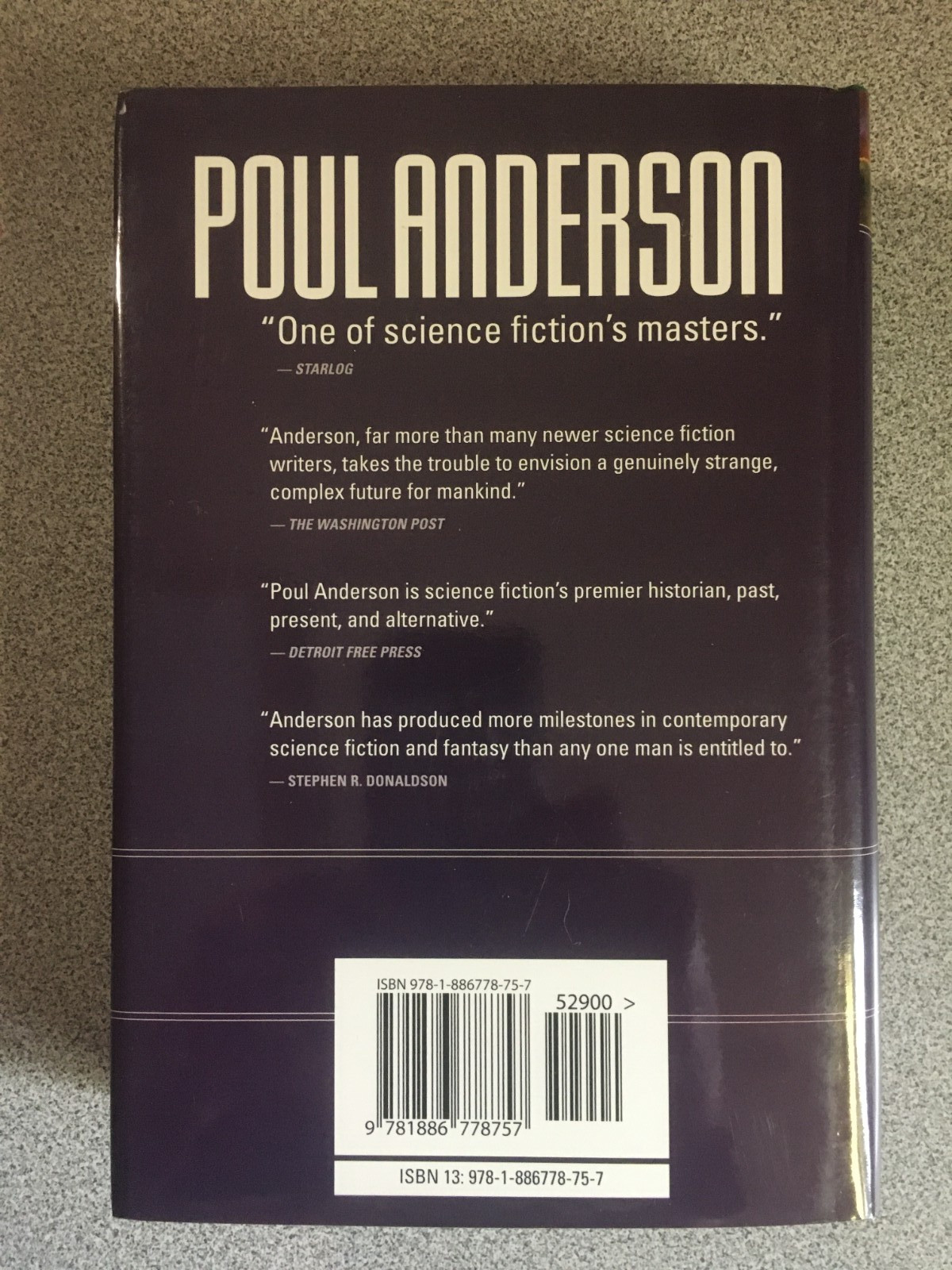 Complete Set: The Short Fiction of Poul Anderson Volumes 1-7, NESFA Press