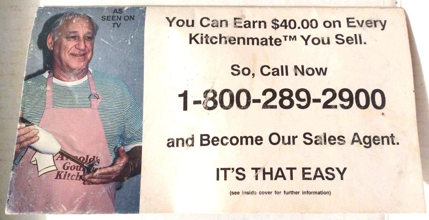 Vintage KITCHENMATE Hand Blender Processor Manual/ Recipe Book 28 Pages