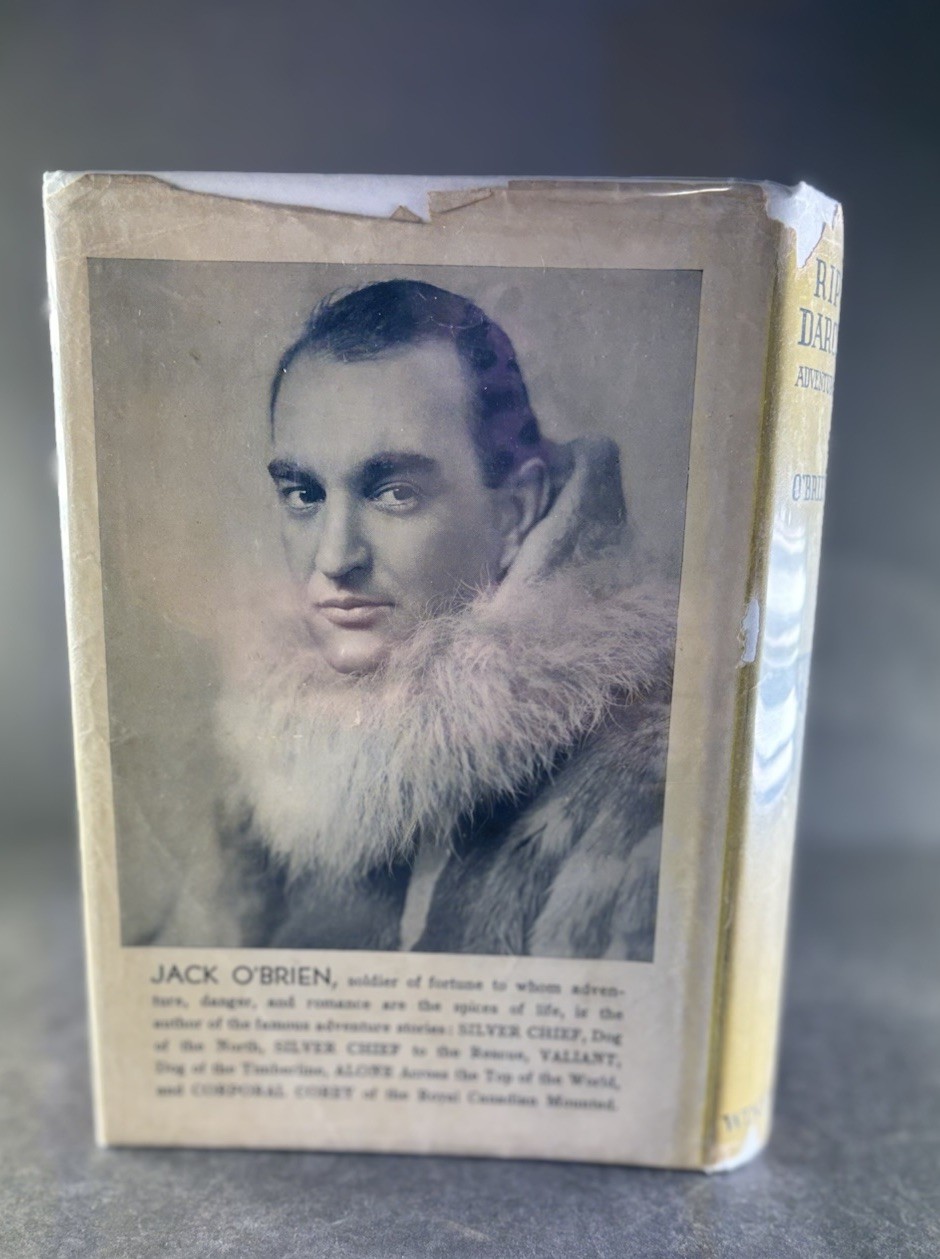 Rip Darcy Adventurer Jack O’Brien 1938 HC DJ John C Winston Illustrated