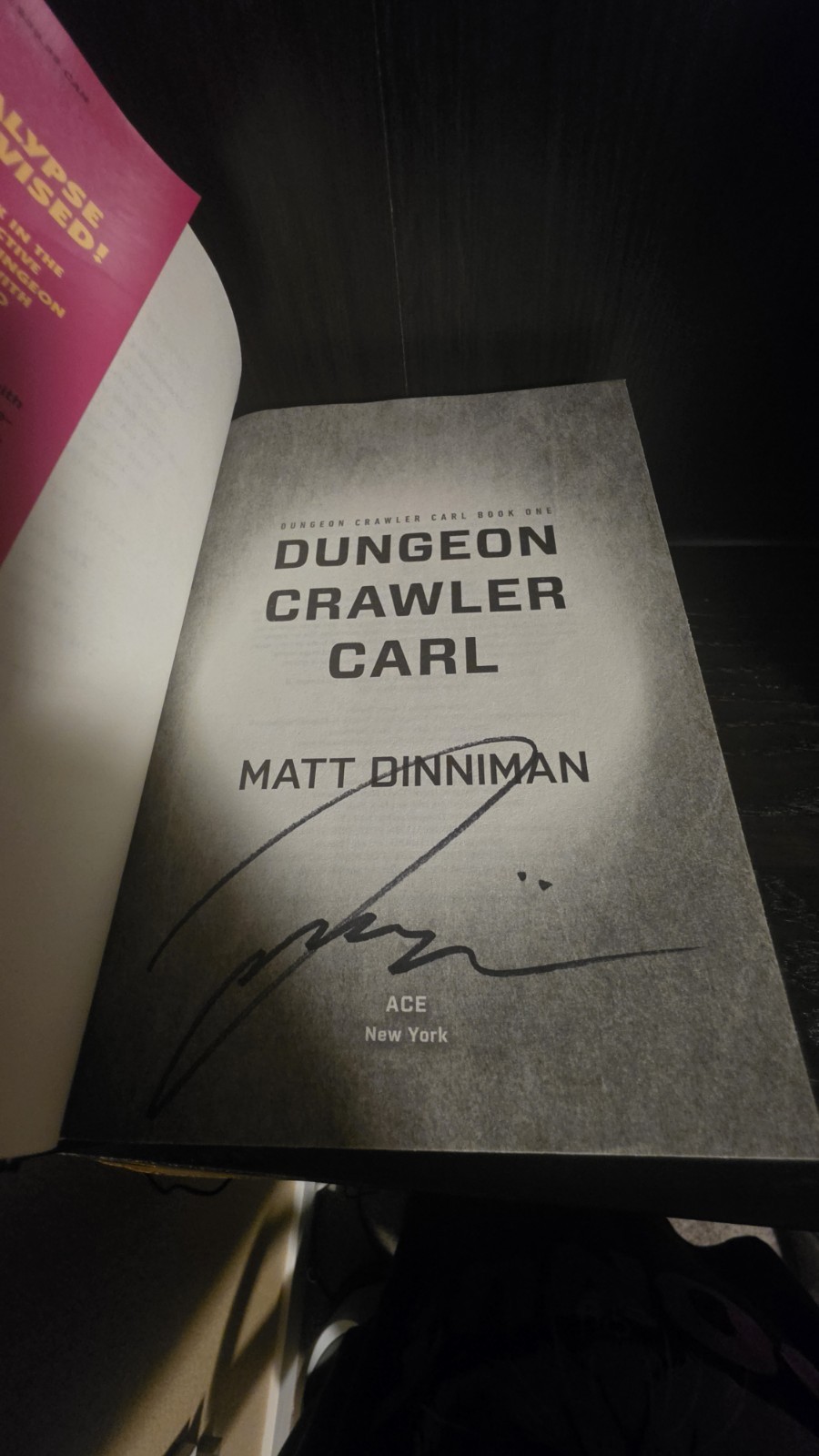 Dungeon Crawler Carl Books 1-8 *Signed* Hardcover Set