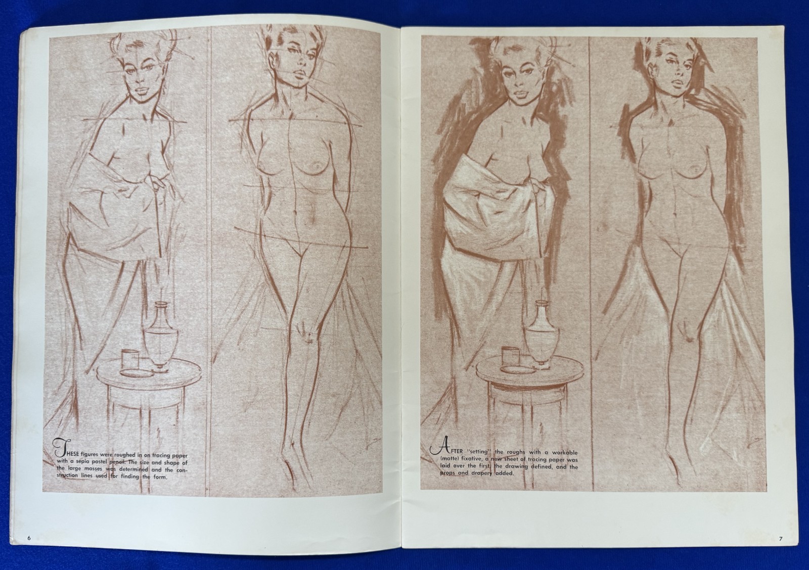Vintage The Nude by Fritz Willis-Drawing & Painting -Walter T. Foster Art Series