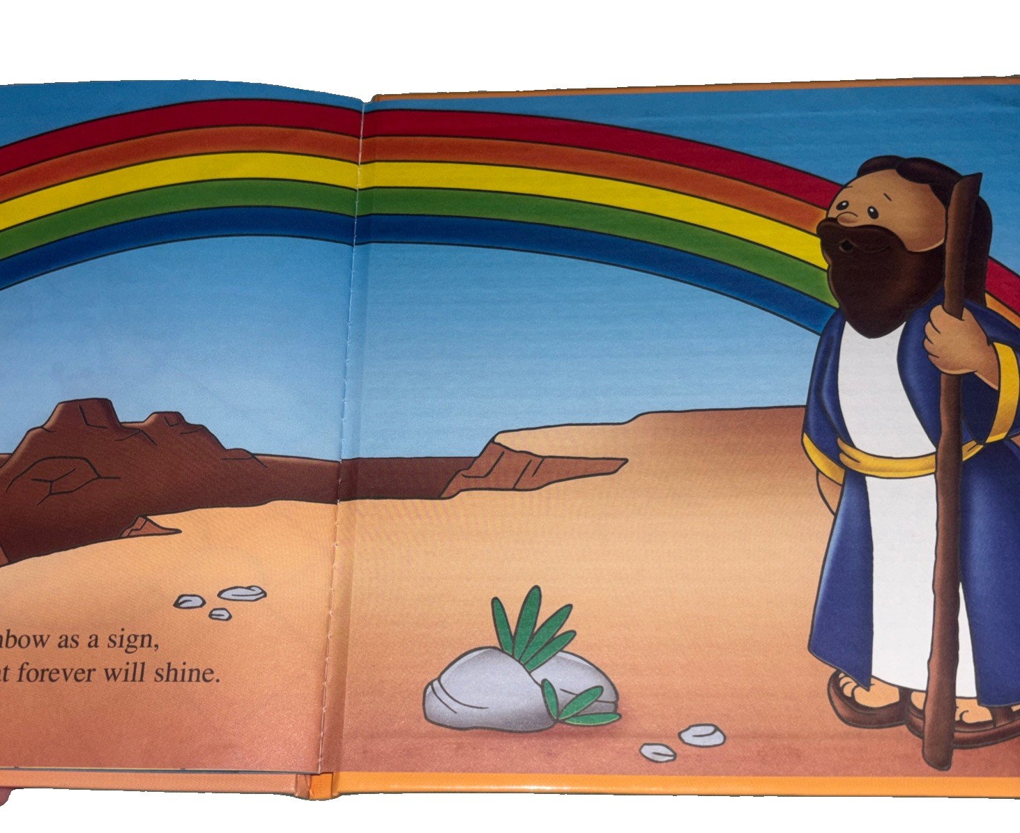 NOAH by Bendon Publishing International Bible Story Thailand 2002 HC Vintage