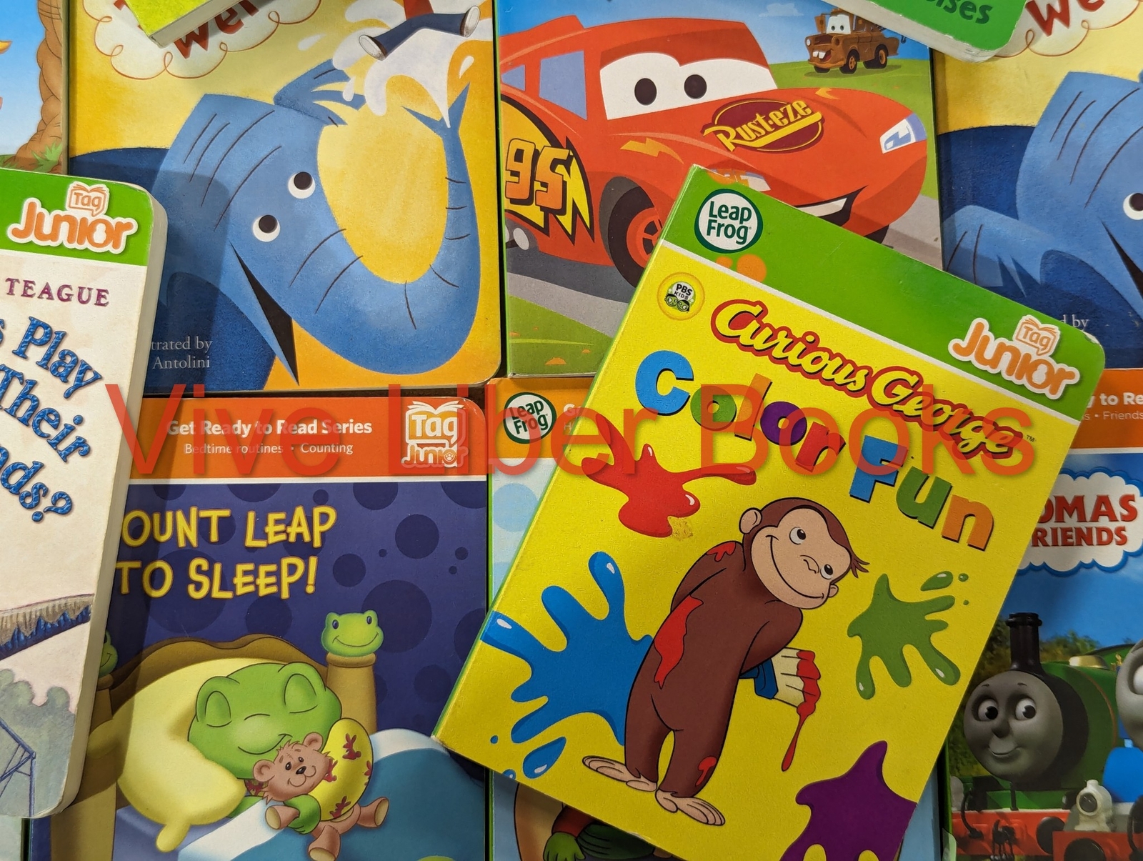 Lot of 10 Leap Frog Junior Board Books Lot Random Children/Kids/Toddlers/Babies