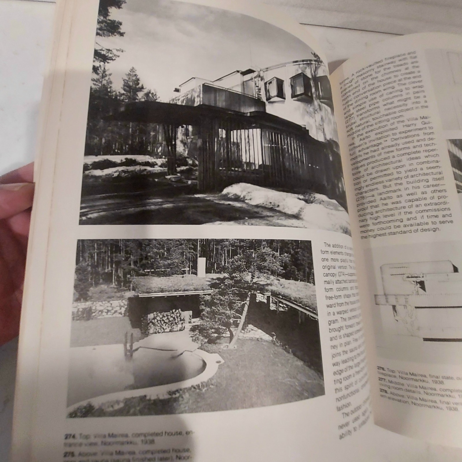 Alvar Aalto And The International Style Paul David Pearson 1978 1st. Publ. HC DJ