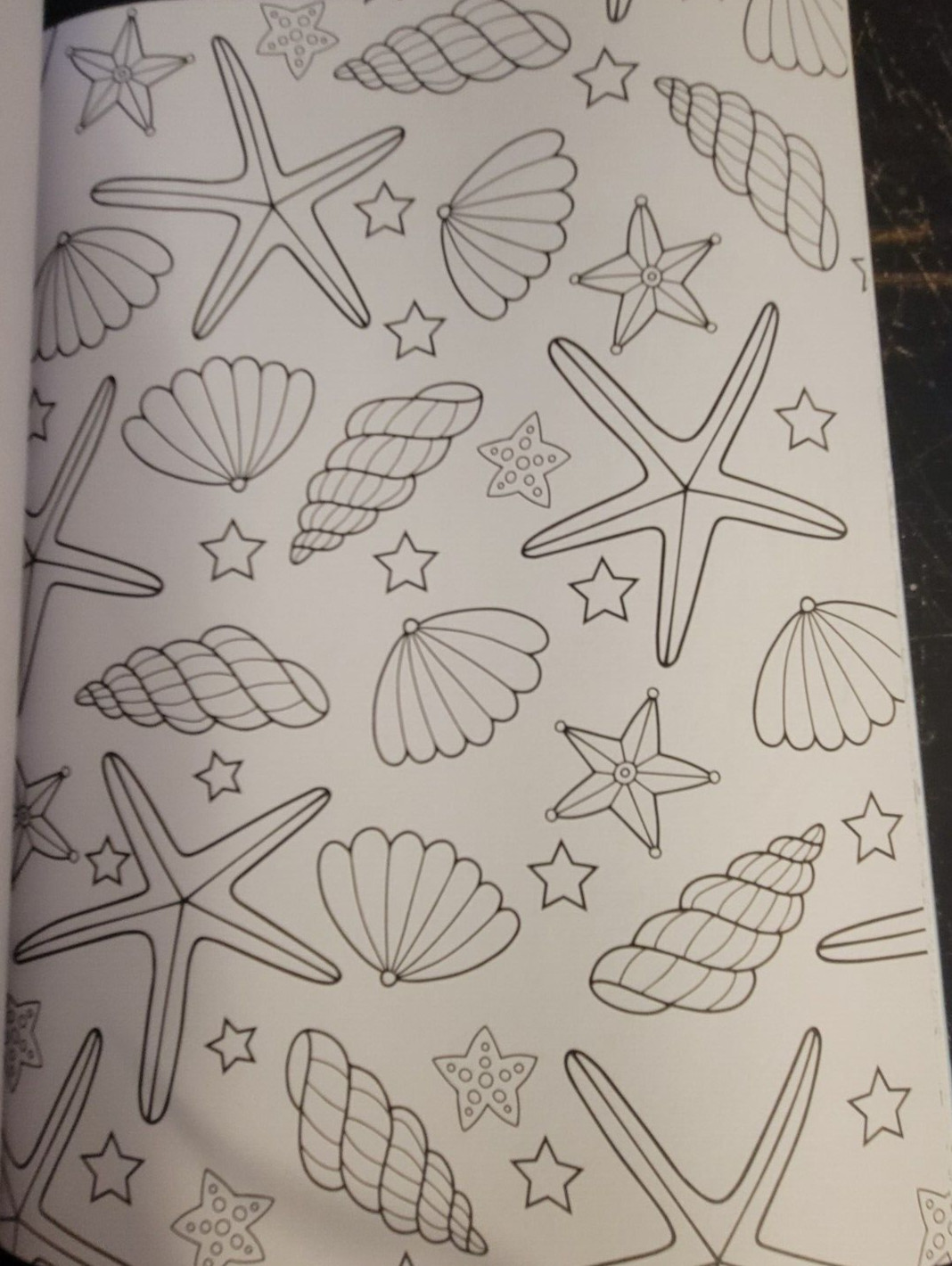 SEASUDE ESCAPES Adult Coloring Book With 62 Prints Ready To Color Relaxing Calm