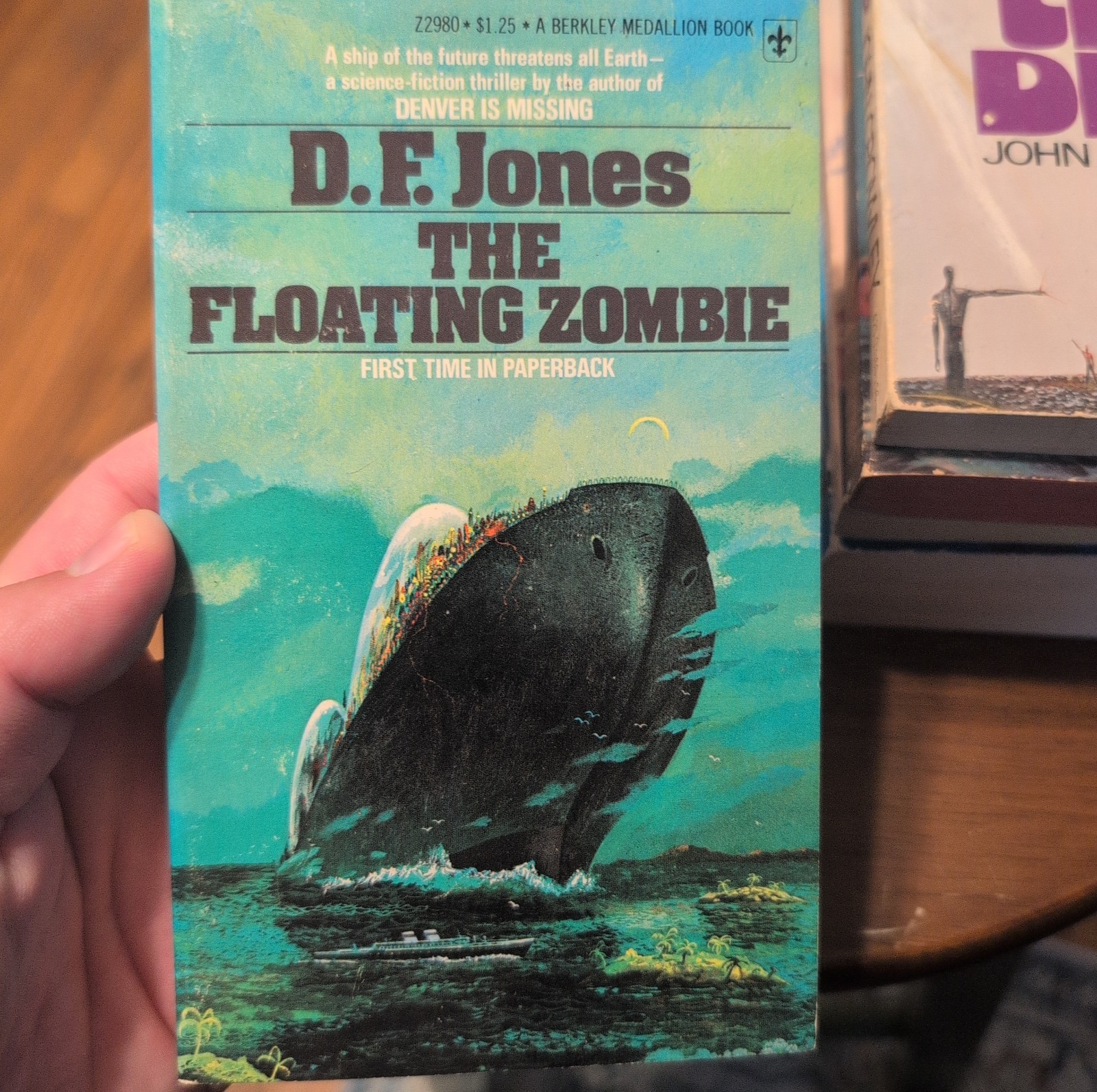 Bargain Book Lot 5 Sci-Fi Paperbacks for $20 Vintage Good Condition