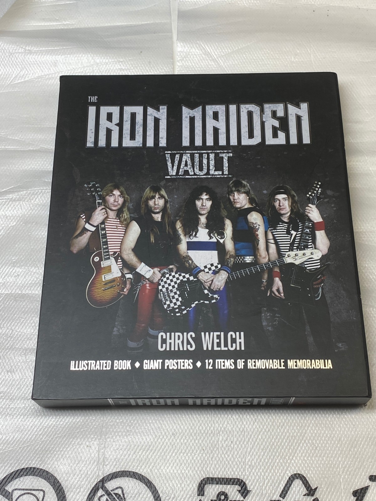 IRON MAIDEN VAULT By Chris Welch – Hardcover 9C