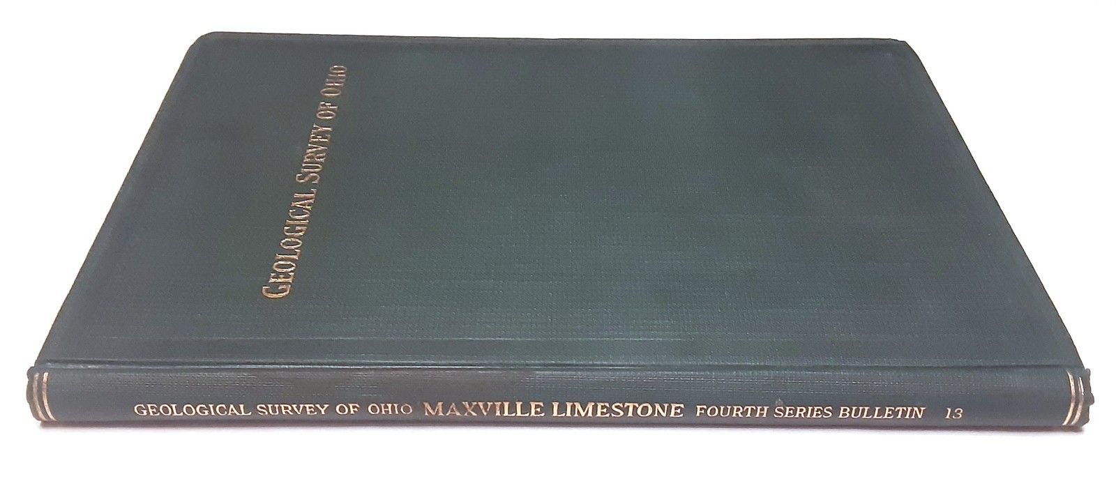 The Maxville Limestone – Geological Survey of Ohio 1910 Hardcover