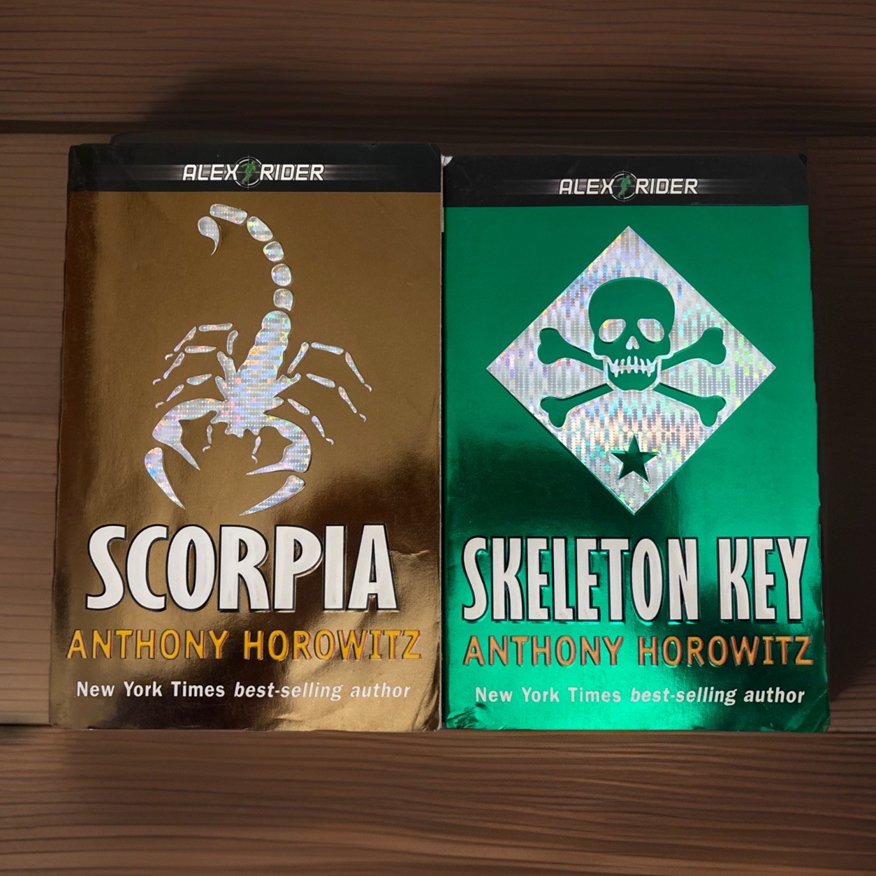 Lot of 8 Alex Rider Series by Anthony Horowitz spy Chapter Boy books