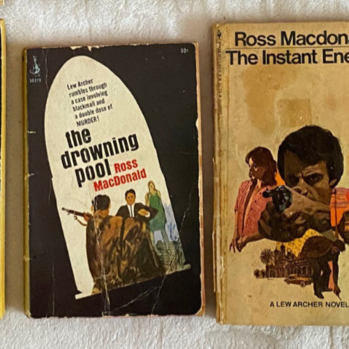 Lew Archer by Ross Macdonald CHOOSE YOUR TITLE: Rough Readers PB ‘70-90 POOR #4