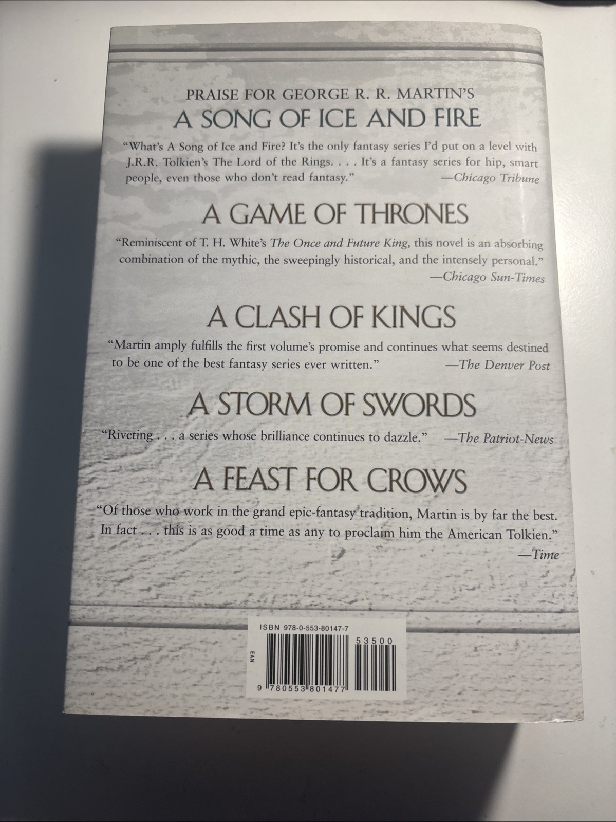 A Dance With Dragons Hardcover FIRST ED 2011 Book w/DJ By George R. R. Martin