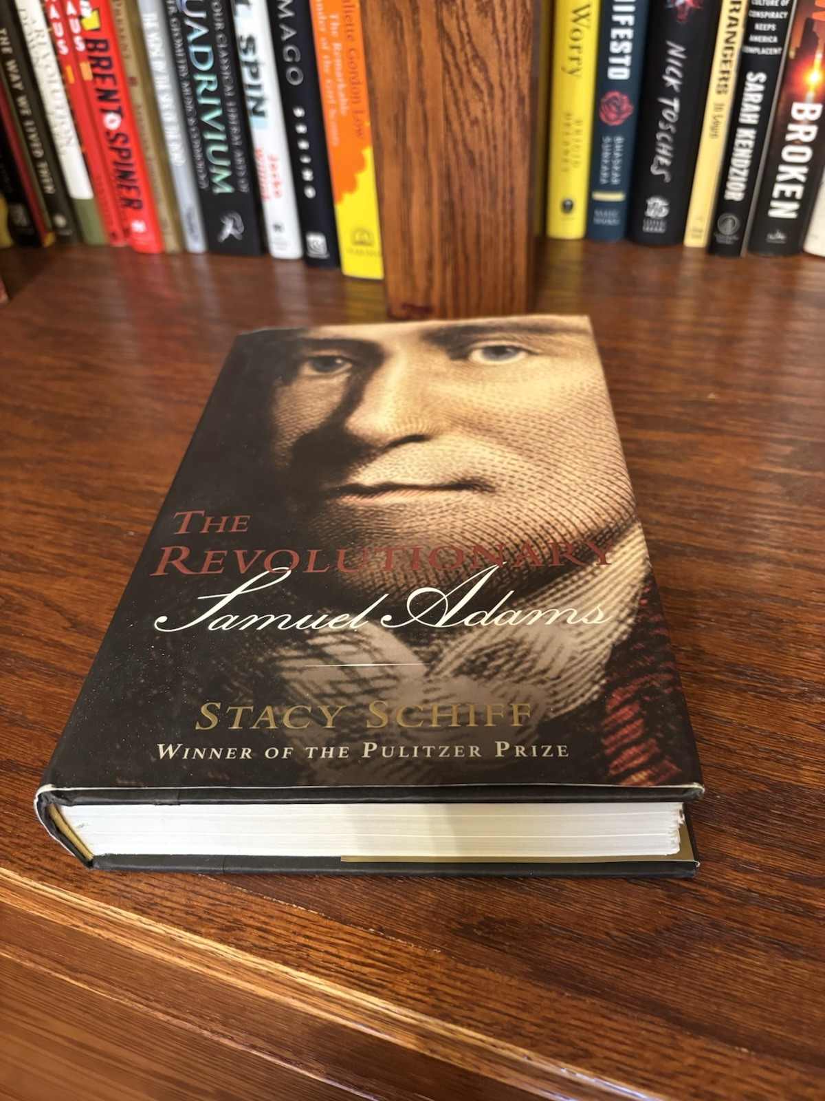 The Revolutionary Samuel Adams. Stacy Schiff. 1st HC Ptg. LB 2022. Fine/VG+