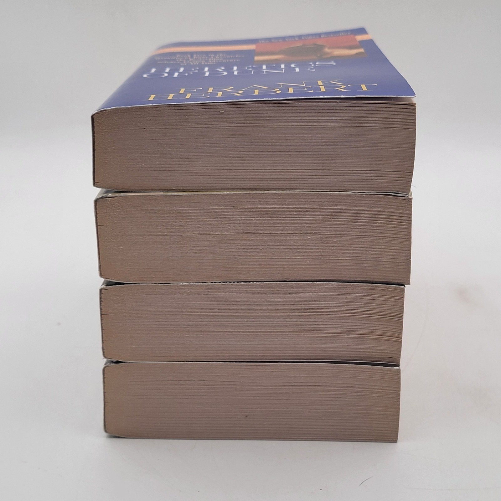 Frank Herbert Dune Series Books 3-6 Paperback Ace Science Fiction Set Good