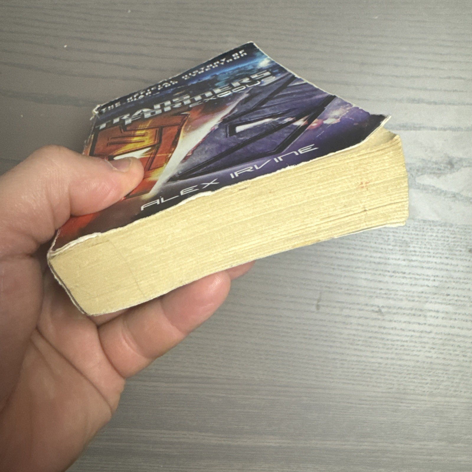 Transformers Exodus Paperback Book By Alex Irvine Balentine Books Acceptable