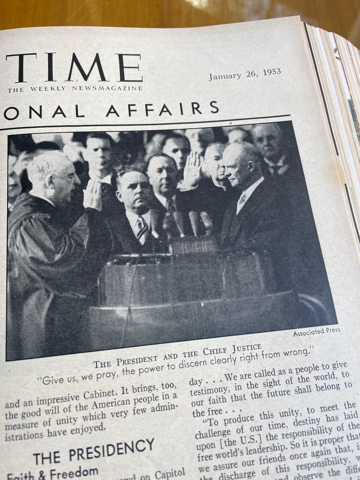 TIME Magazine – Original Bound Volume – January-March 1953 – Rare time capsule!