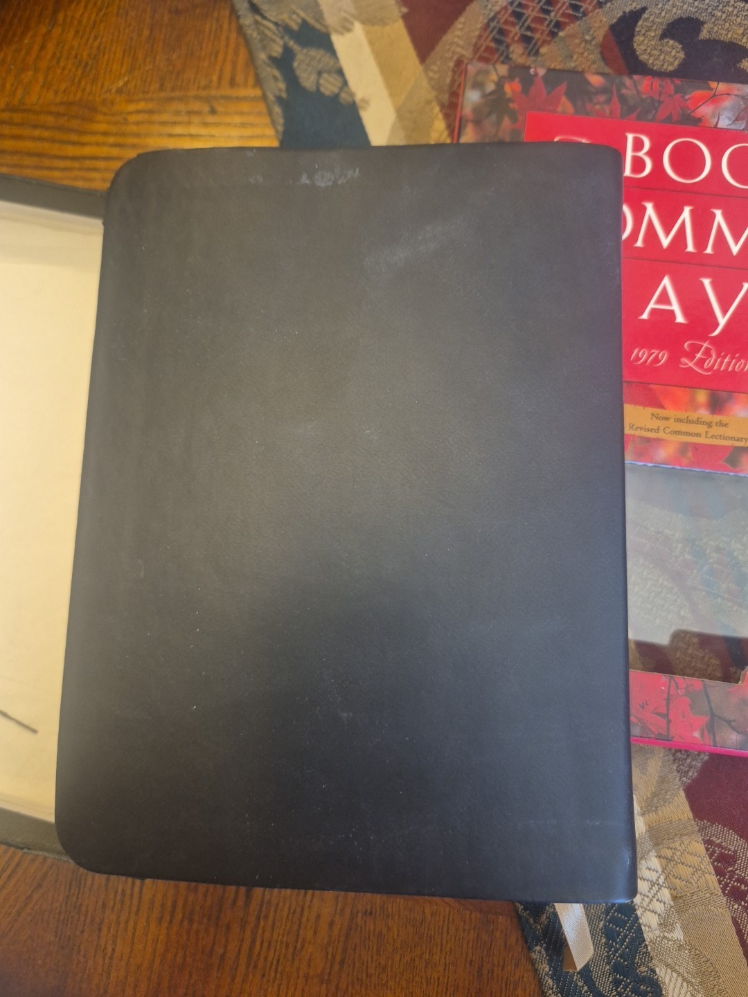 Book of Common Prayer Personal, Genuine Leather Burgundy by Not Available (2008,