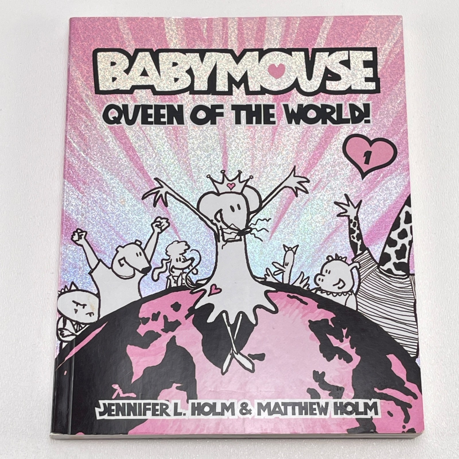 Baby Mouse Book Lot of 5 – 1, 4, 6, 10, 11 – Jen & Matthew Holm – Paperback