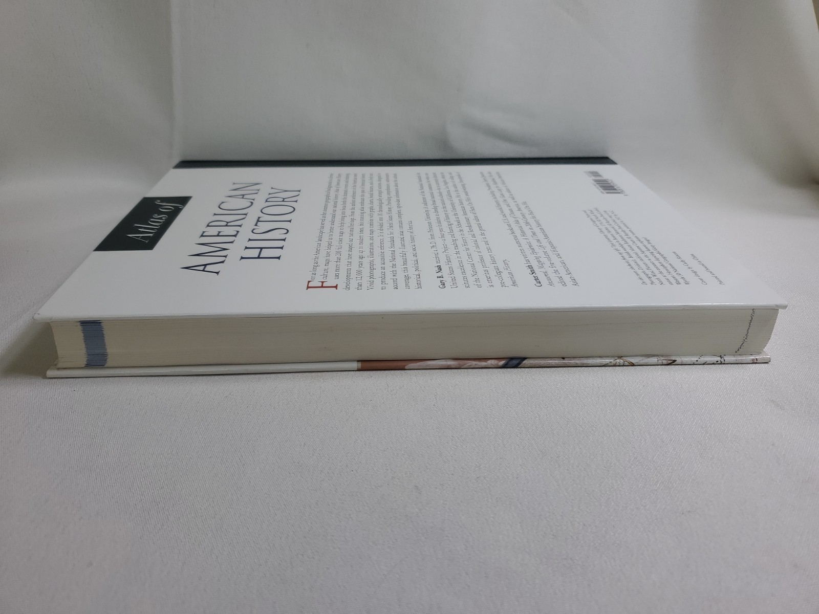Atlas of American History by Gary B Nash Facts On File Library Hard Cover Book