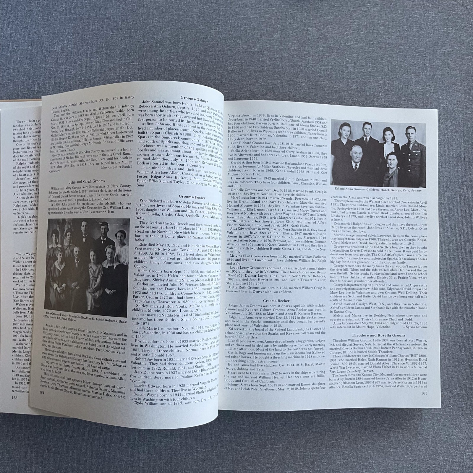 A Sandhill Century: A History of Cherry County, Nebraska Hardcover Vol I And II
