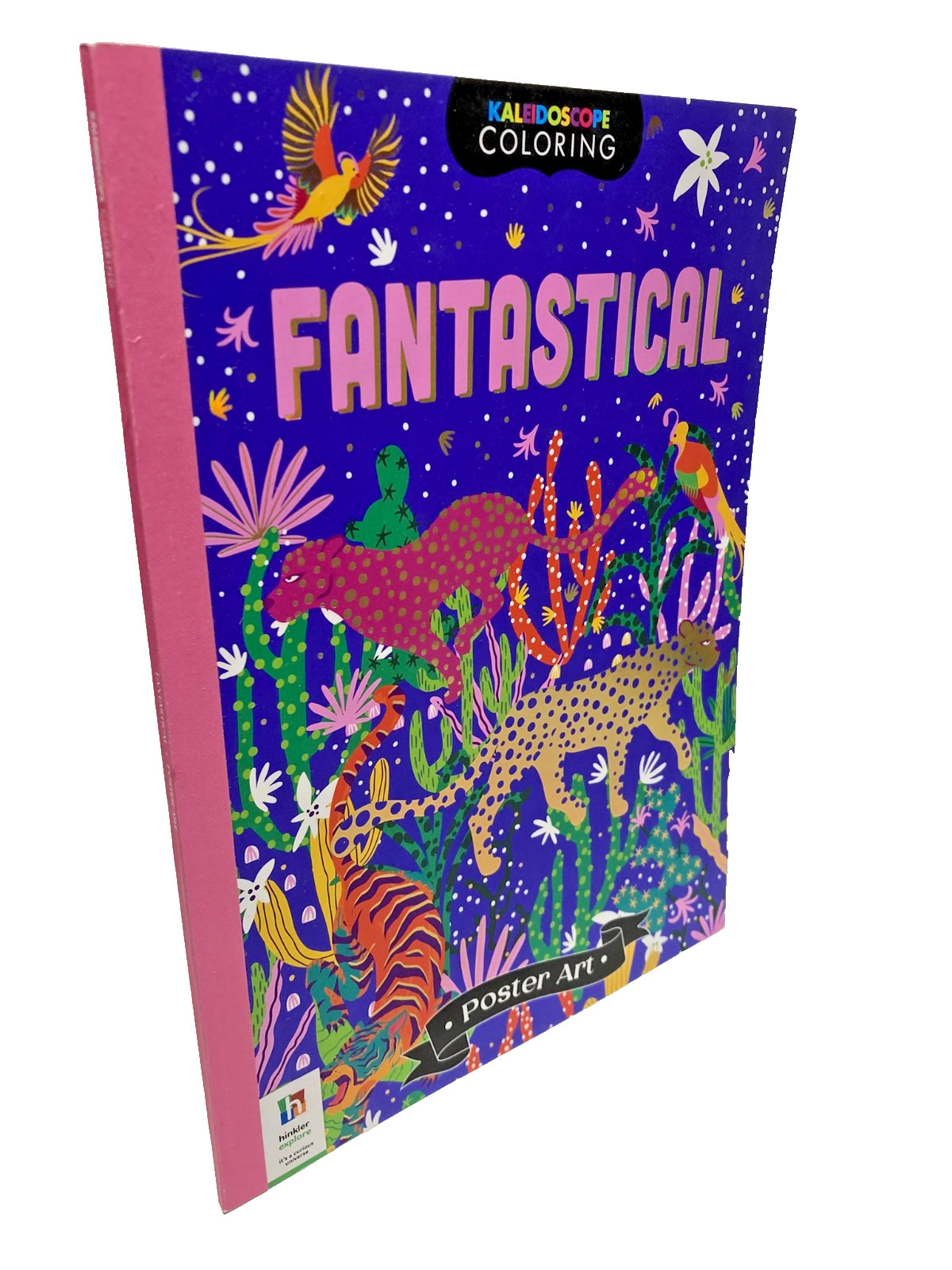 KALEIDOSCOPE COLOURING: FANTASTICAL POSTER ART 20 Pages of Custom Poster Art