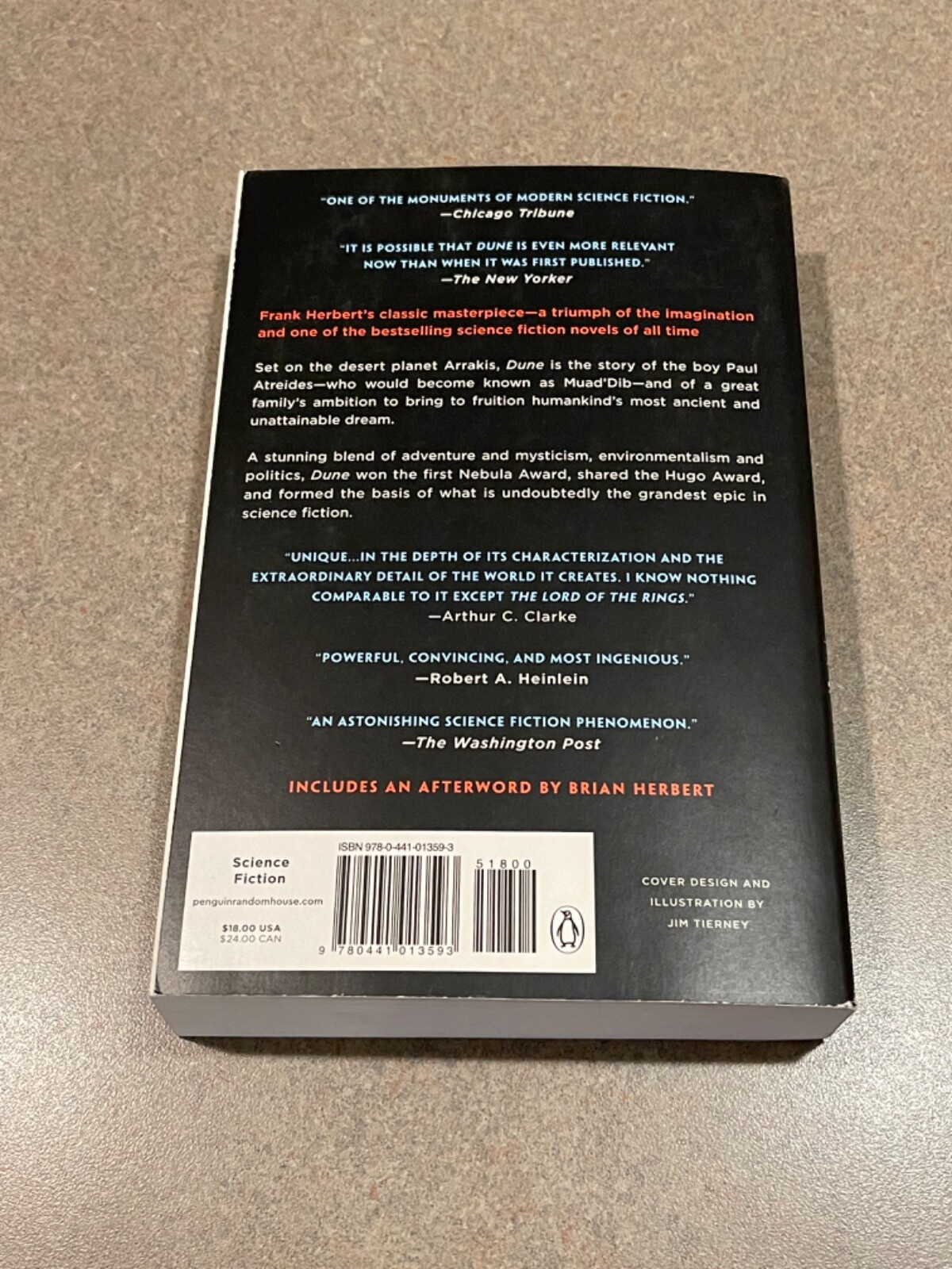 Dune by Frank Herbert (ACE Trade Paperback Edition)