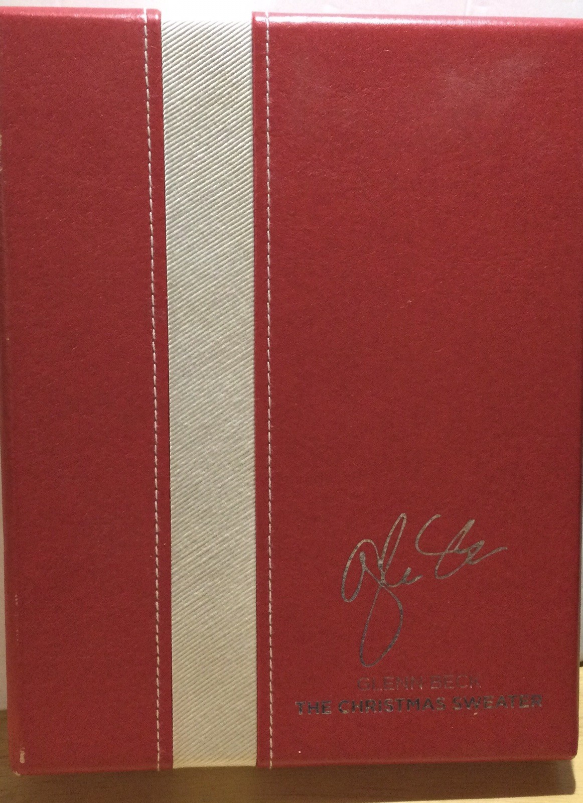 The Christmas Sweater by Glenn Beck ● Signed w/ COA Premiere Collectibles