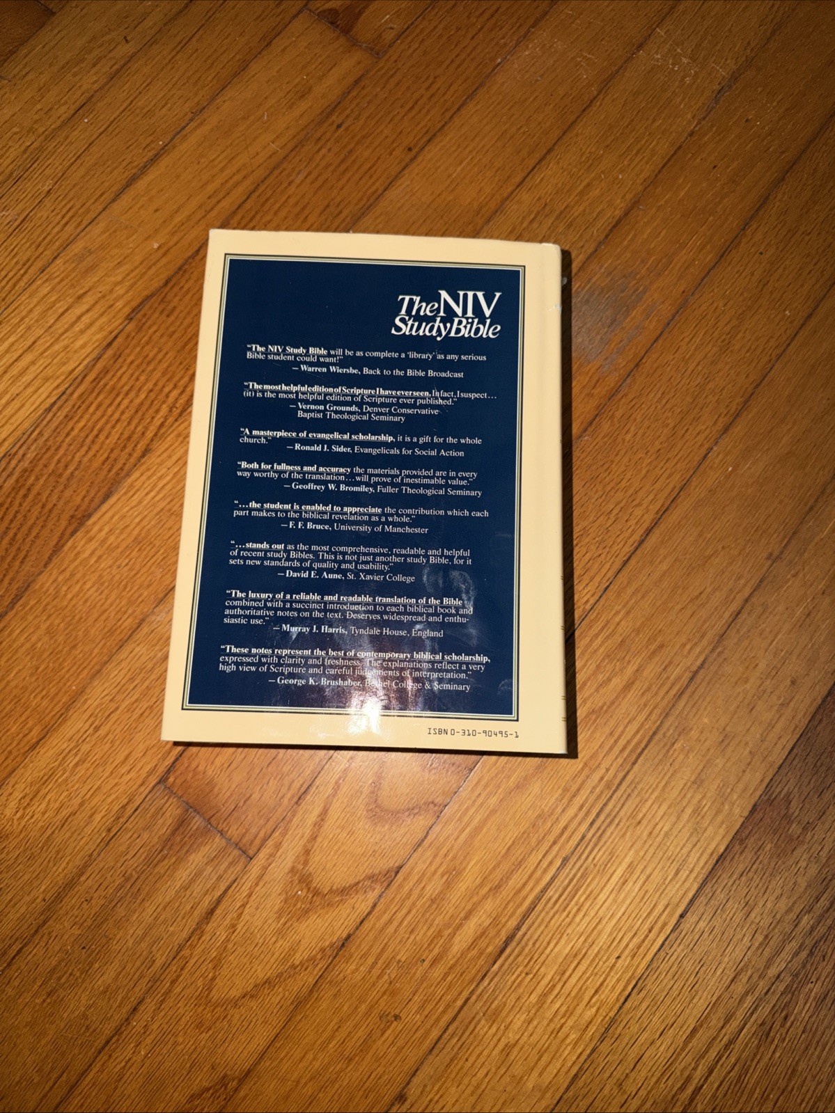 Zondervan NIV Study Bible Hardback Dust Jacket Cover Thumb Index Red Letter