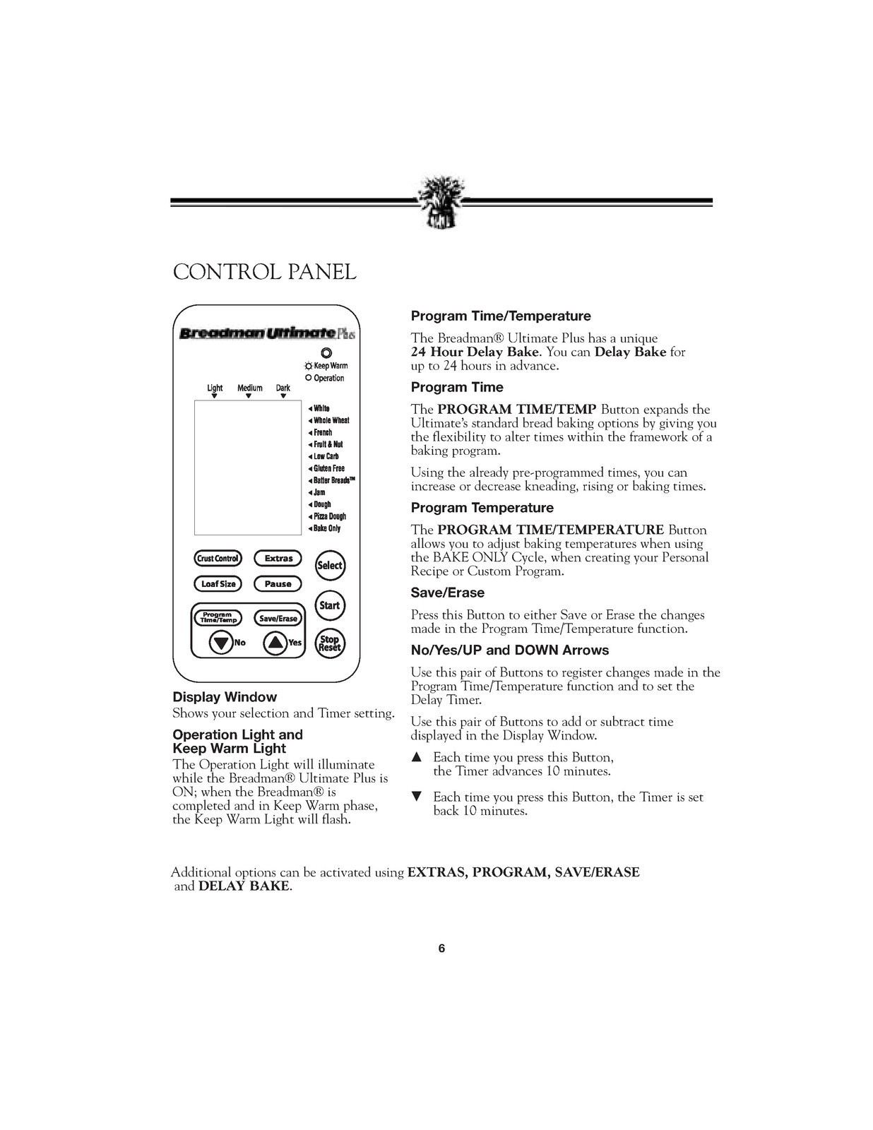 BREADMAN TR2500BC Instruction Manual and Recipes – COIL BOUND – TOUGH COVERING