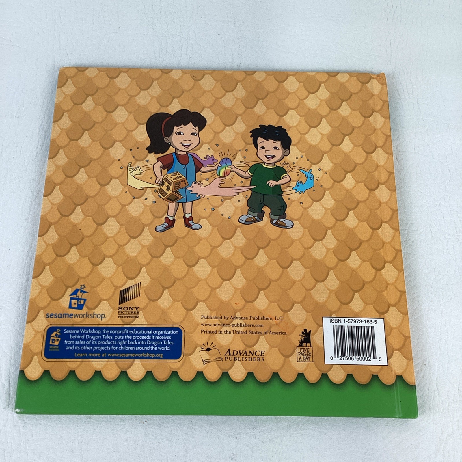 Dragon Tales Hardcover Books Zak Wheezie Clean Up It Takes Two Vintage 2004