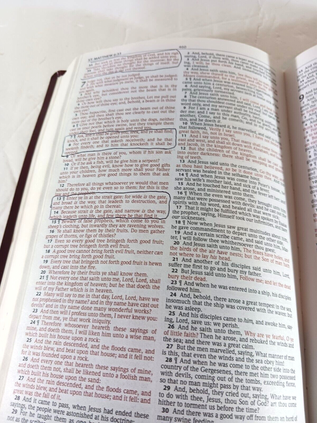 Holy Bible King James Version Burgundy 2019 Hendrickson Bibles