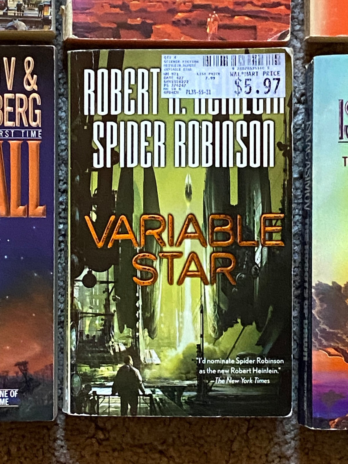 Lot 17 Sci Fi PB Books ISAAC ASIMOV Arthur Clarke ROBERT HEINLEIN Poul Anderson