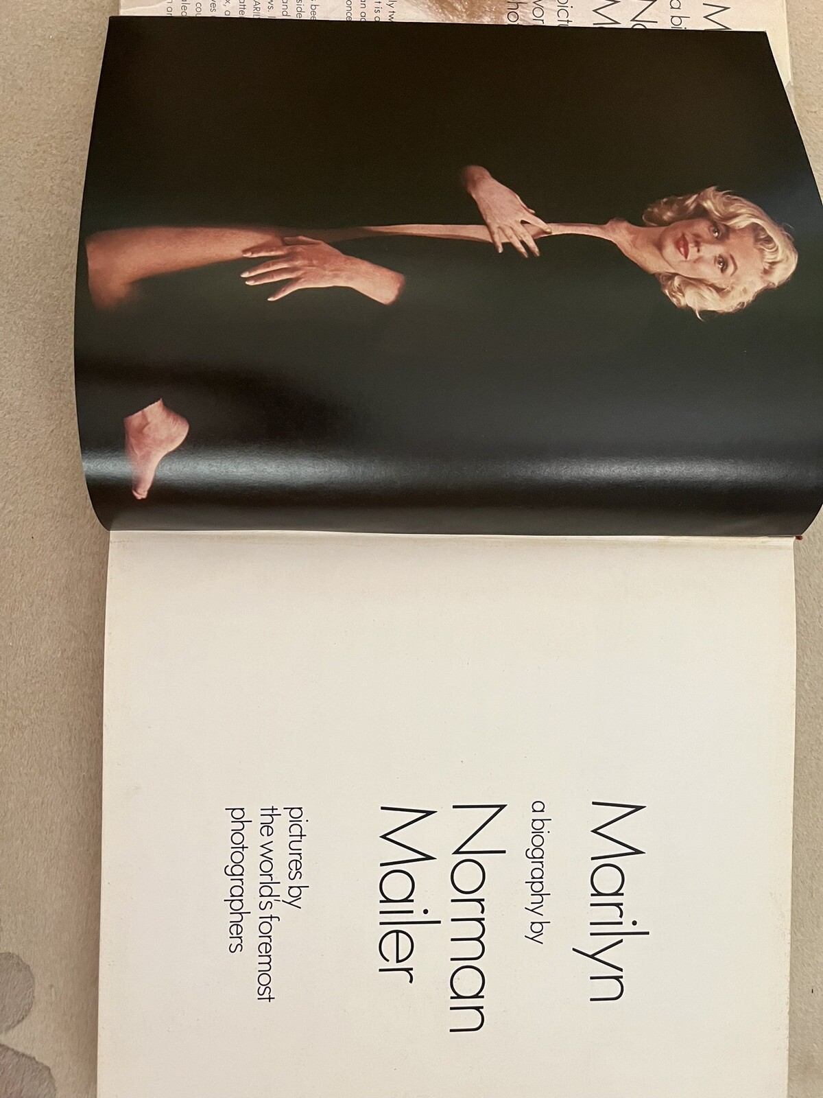 Marilyn A Biography by Norman Mailer, 1st Edition 1973 Grosset & Dunlap .