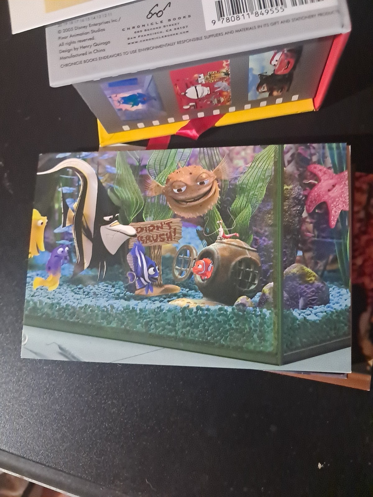 Disney 2005 Art of Pixar Post Cards Clips From Movies 55 Clean Postcards