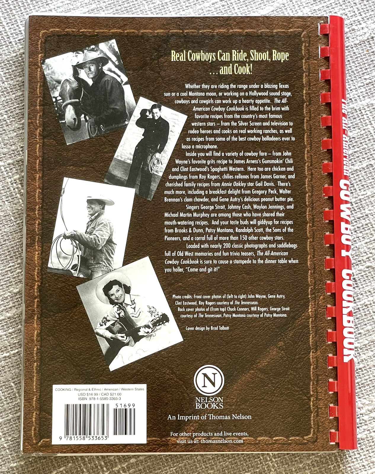 The All-American Cowboy Cookbook: Over 300 Recipes by Ken Beck and Jim Clark