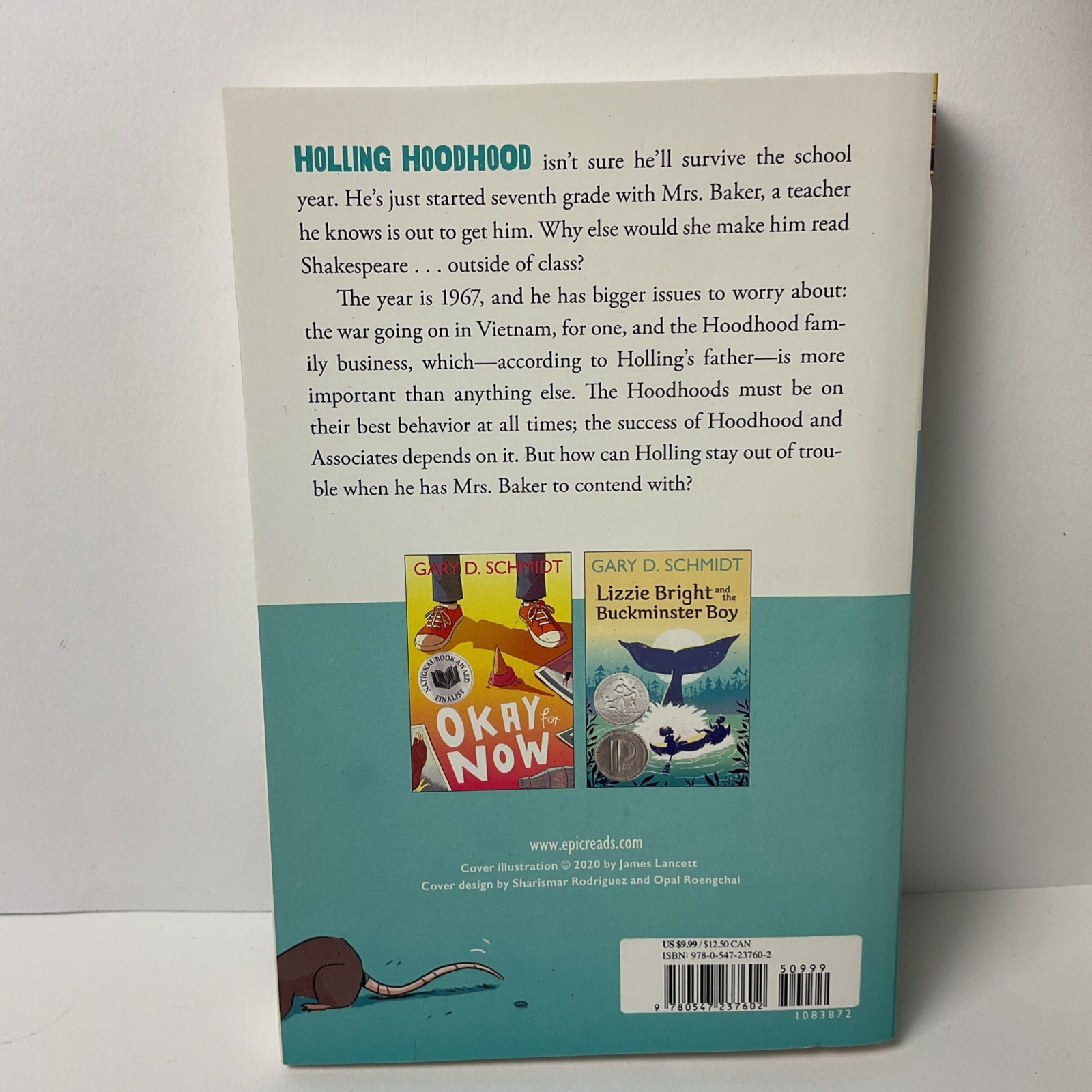 The Wednesday Wars : A Newbery Honor Award Winner by Gary D. Schmidt (2009)