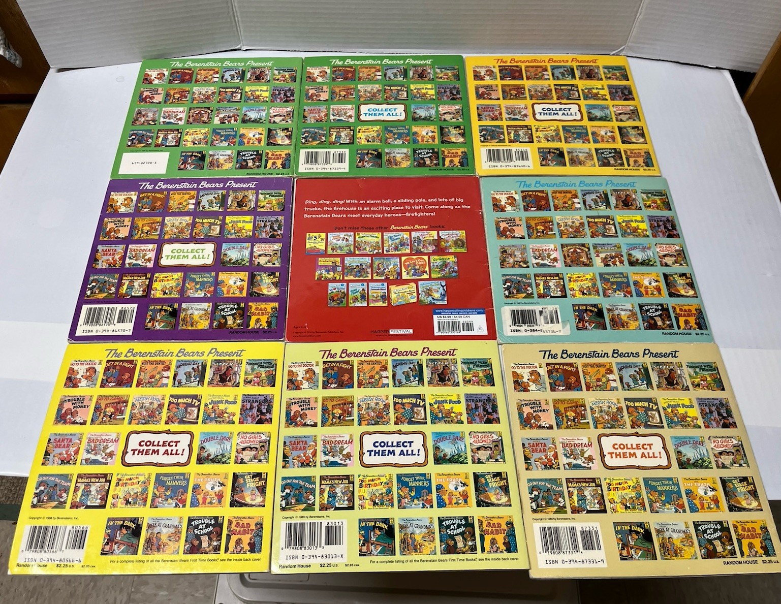 Vintage 29 Lot Berenstain Bears Paperback Books by Stan & Jan, He Bear She Bear