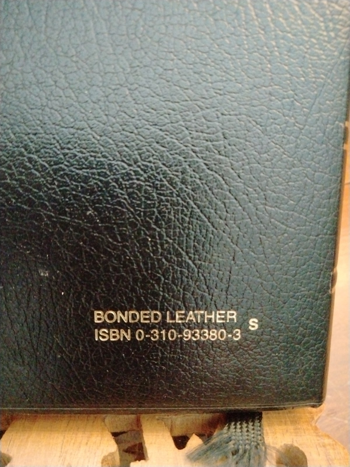 Holy Bible Bonded Leather KJV Christ In Red Ref Concordance Zondervan 1994