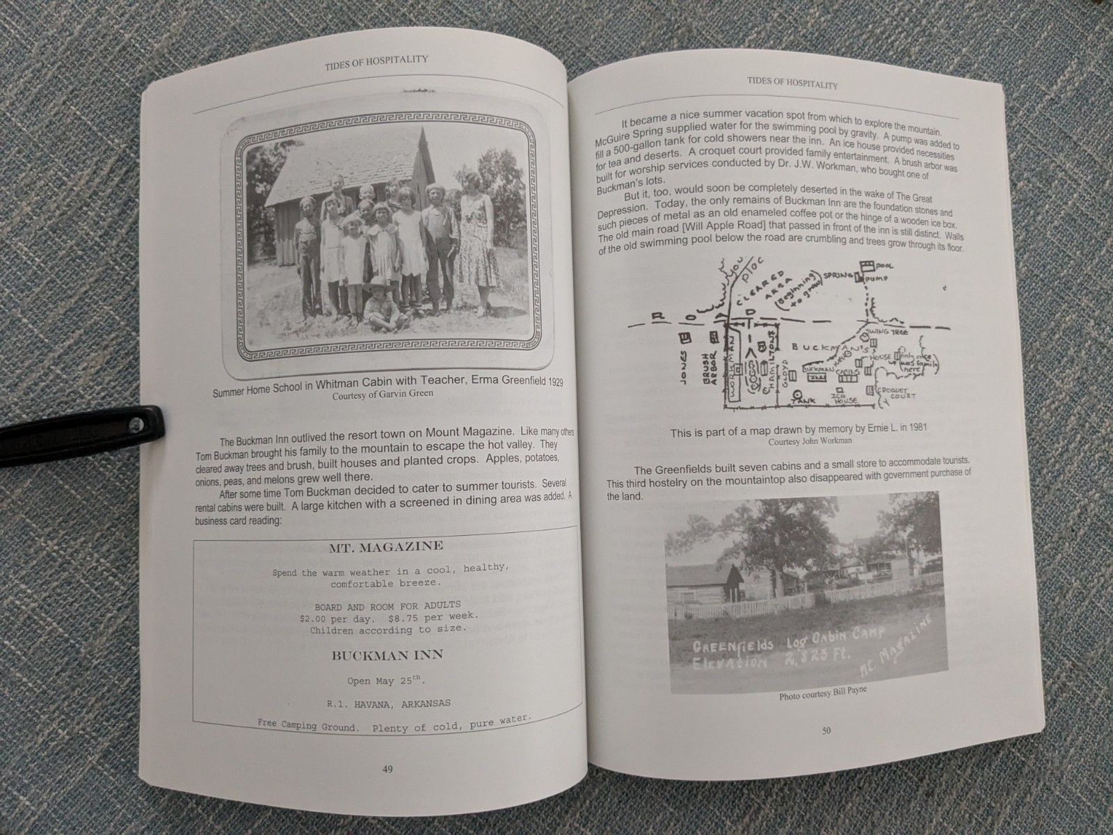 Mount Magazine: A History by Garvin Green127 Pages In Mint Cond
