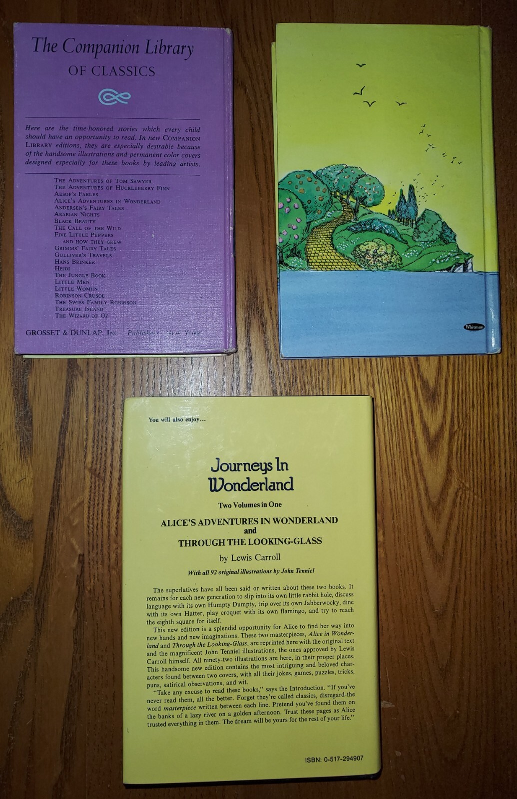 WIZARD OF OZ 3 VIntage L Frank Baum Journey Through Oz,etc See Pics/Description