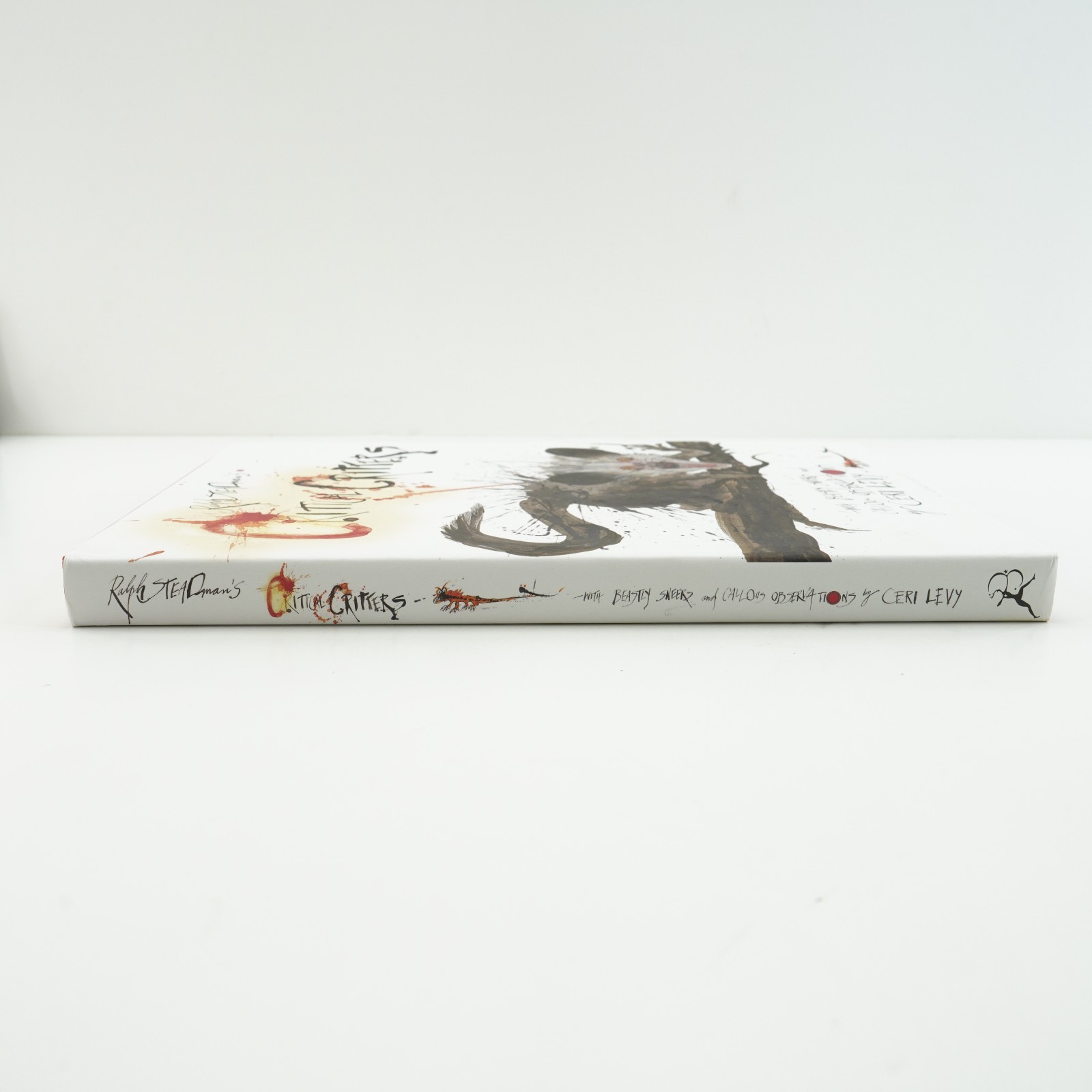 SIGNED Ralph Steadman’s Critical Critters by Ceri Levy Hardcover Autographed