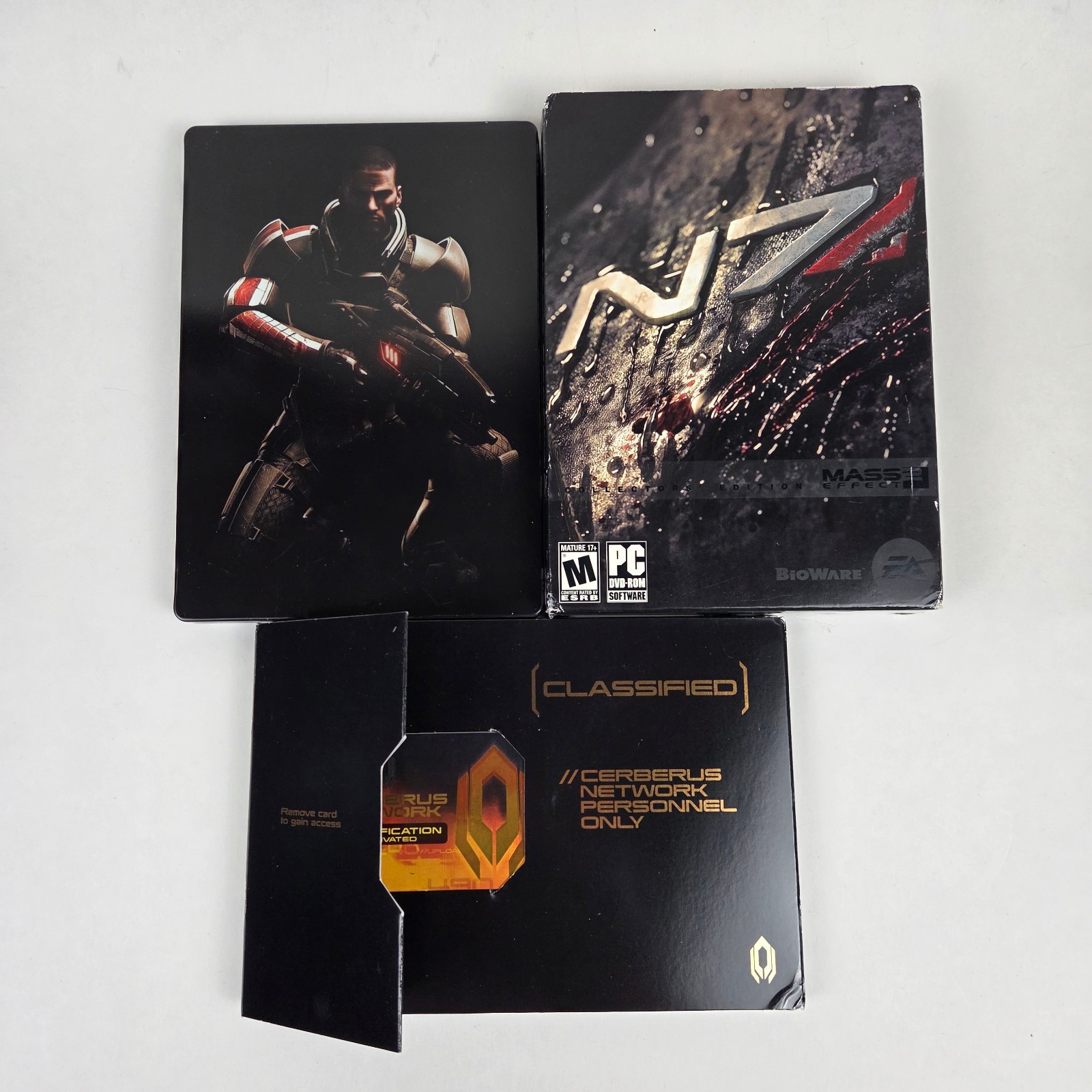 Mass Effect 2 Collector’s Edition PC Game & Prima Hardcover Guide w/ Poster