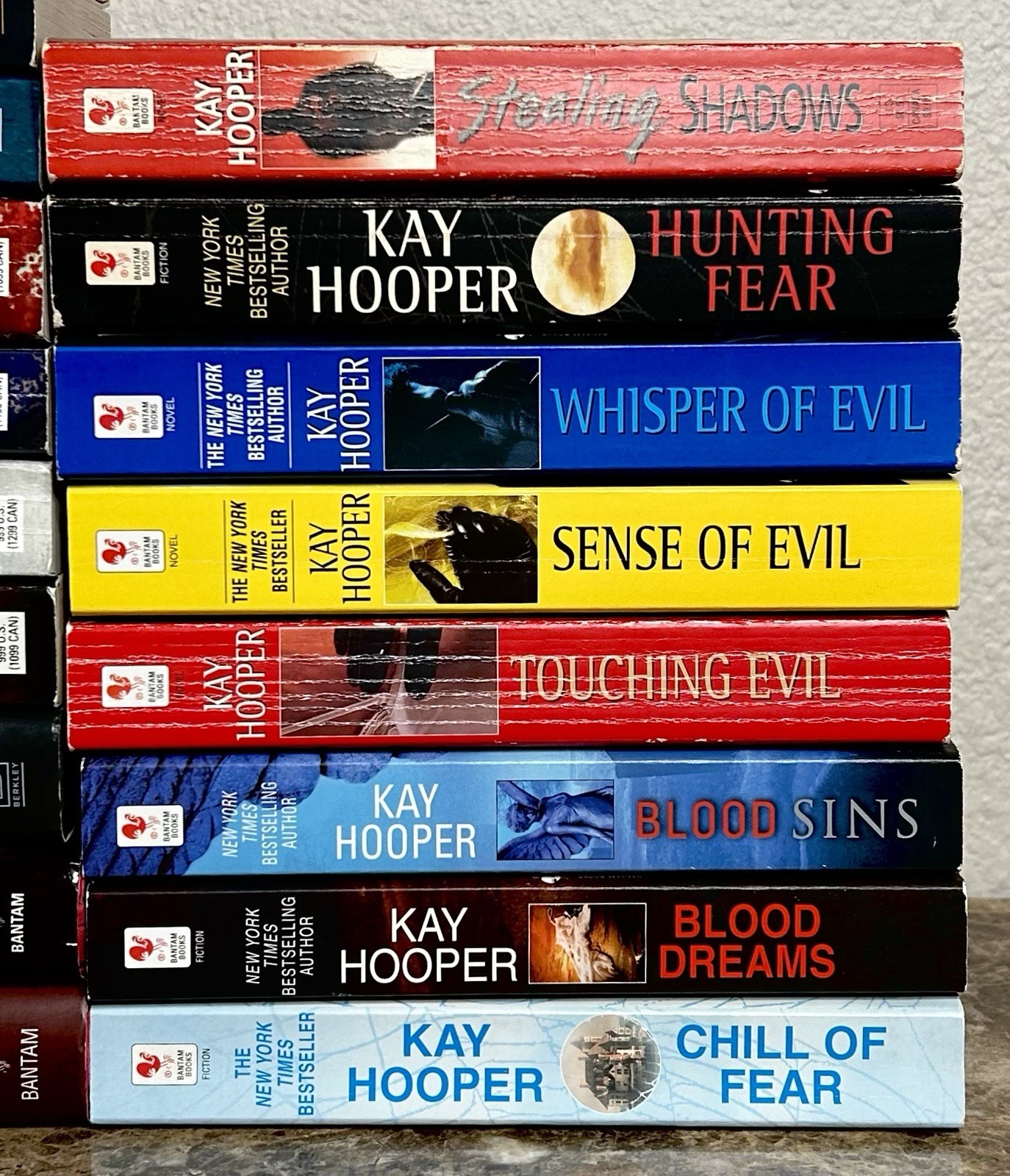 Near Complete Bishop Special Crimes Unit + Bishop Files Lot of 17 by Kay Hooper