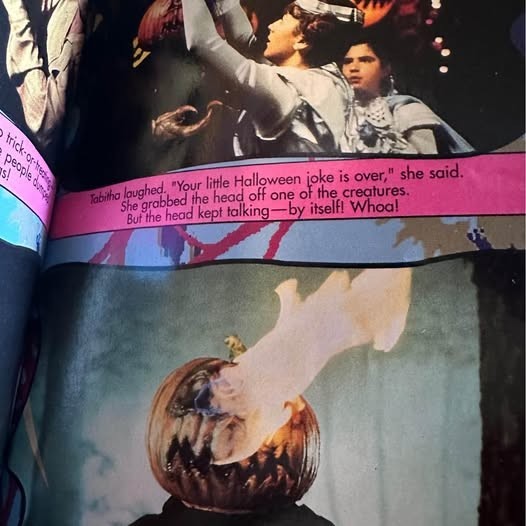 RARE GOOSEBUMPS TV SERIES # 16 ATTACK OF THE JACK-O’ LANTERNS FIRST PRINT