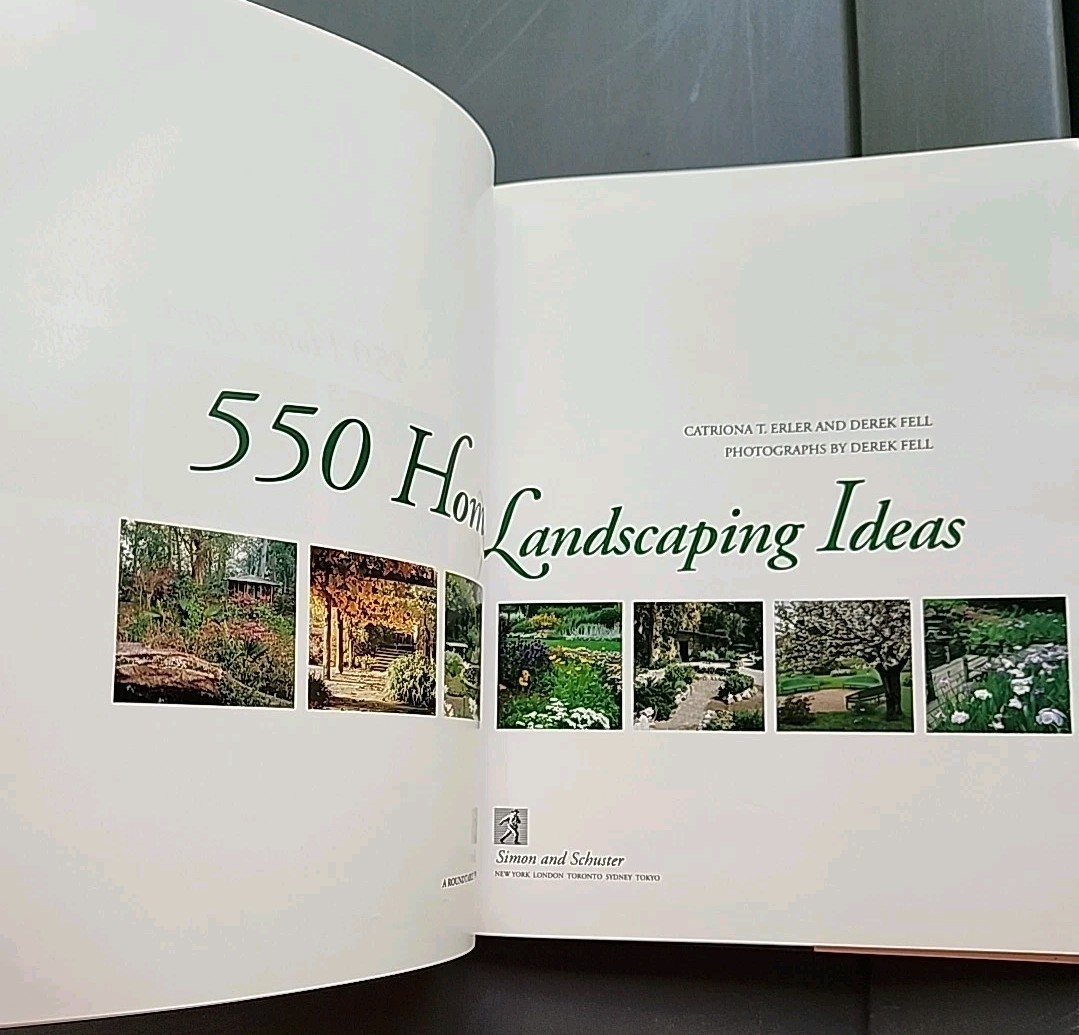 550 Home Landscaping Ideas by Catriona T. Erler. Hardcover 1991