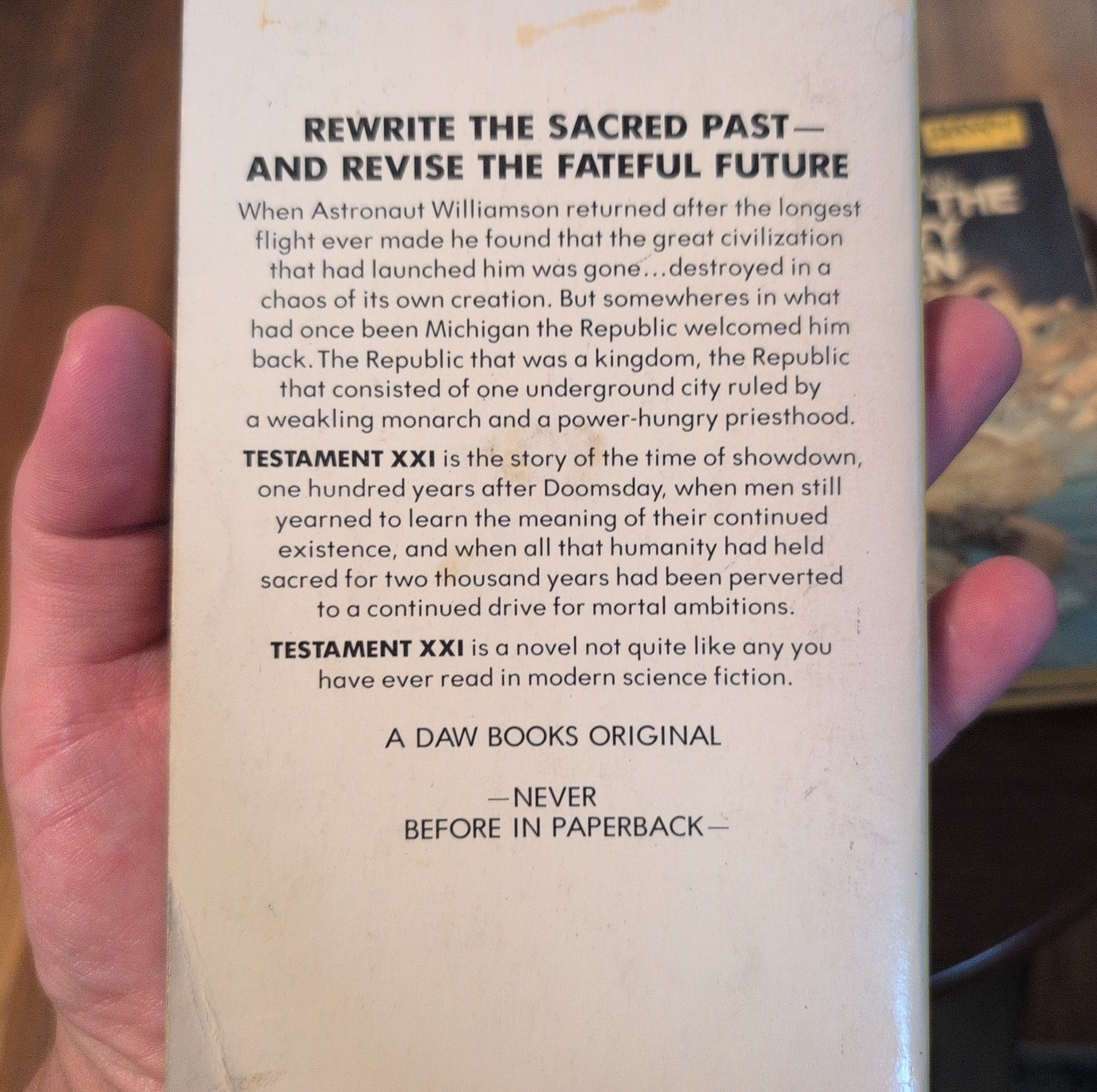 Bargain DAW Book Lot 5 Sci-Fi Paperbacks for $25 Vintage Good Condition