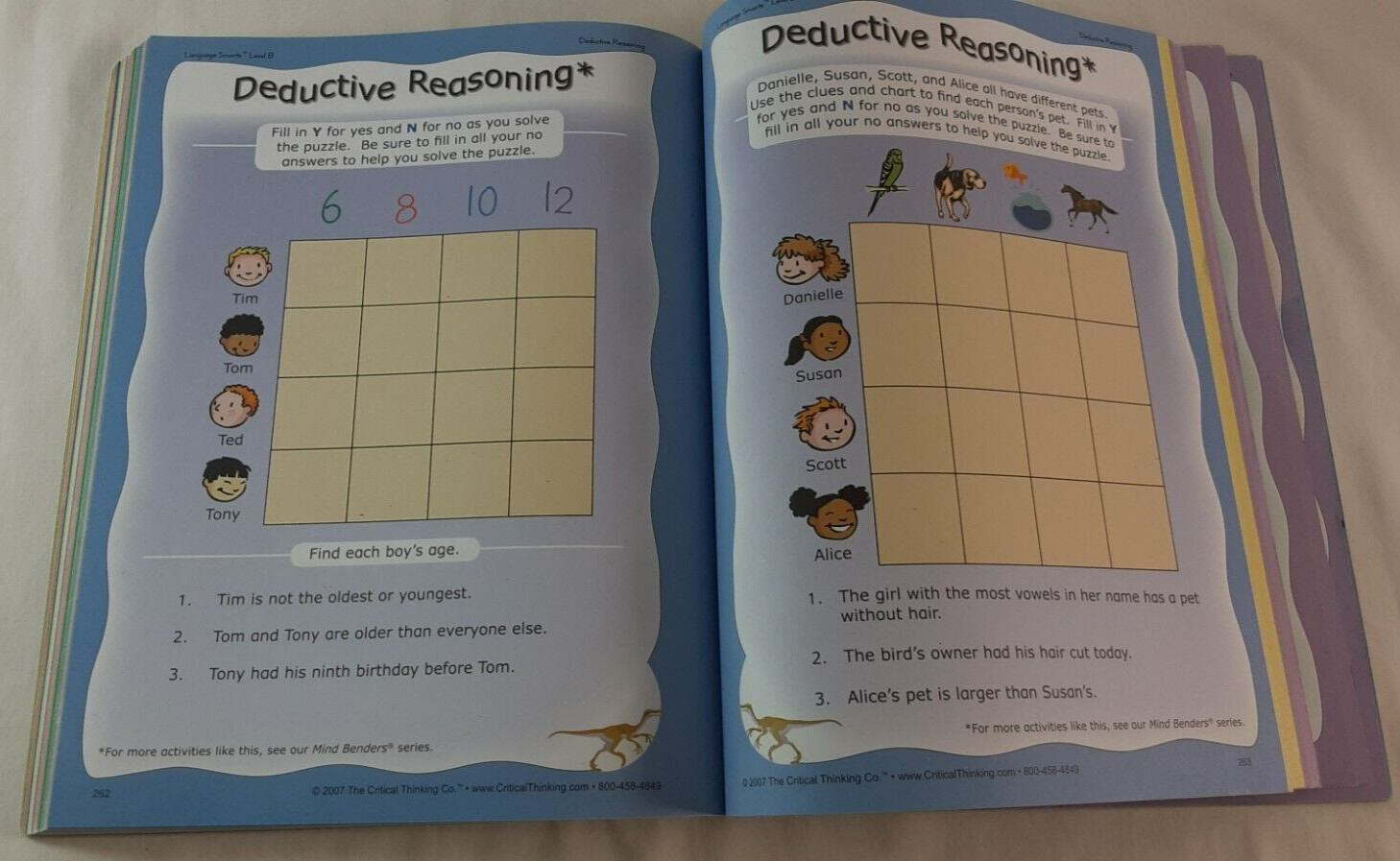 2 Critical Thinking Co Grades 2-3 Editor in Chief Dr DooRiddle Homeschool Lot