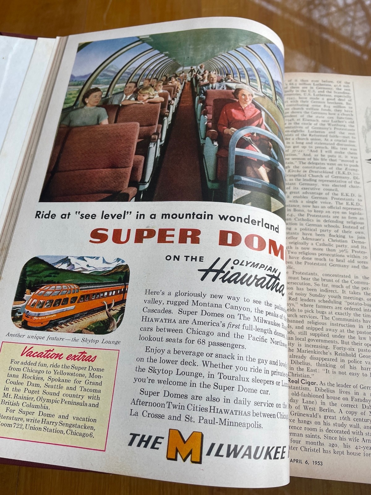 TIME Magazine – Original Bound Volume – April – June 1953 – Rare time capsule!