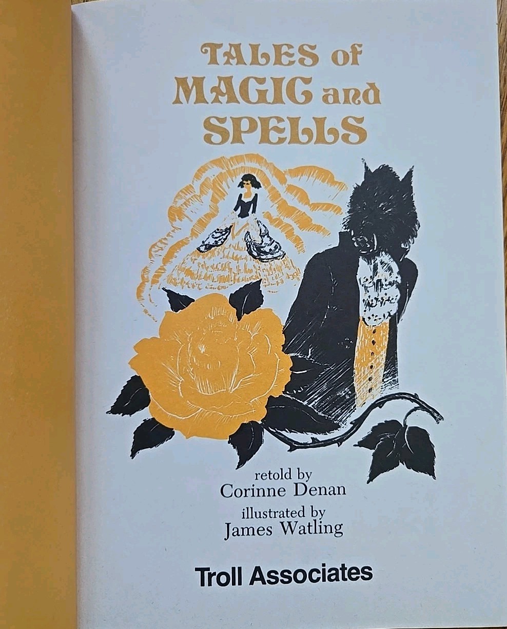 80s Magical Folklore Childrens Book Lot – Fairies, Poems, Goblin Tales, Magic &